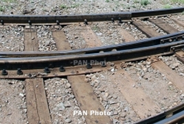 Перекрыта железная дорога из Еревана в Тбилиси