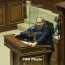 Opposition leader says will consider re-nomination in Armenia PM post