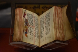 Washington DC Museum of the Bible features Armenian Gospel Books