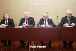 Azeri foreign minister, OSCE Minsk Group co-chairs talk Karabakh