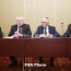 Azeri foreign minister, OSCE Minsk Group co-chairs talk Karabakh