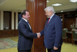 Armenia Defense Minister, OSCE envoy talk Karabakh settlement