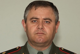 Armenia army has a new chief of General Staff