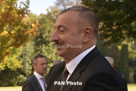Aliyev 'hopes for real steps' by Armenia leadership on Karabakh