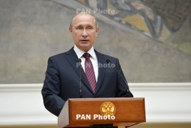 Путин поздравил президента Армении с 65-летием