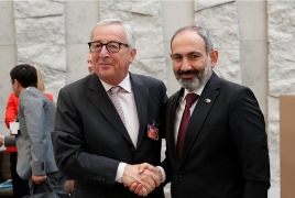 Pranksters invite Juncker to Armenia for barbeque in phone call as PM