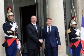 French, Azerbaijani Presidents discuss Karabakh in Paris