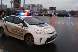 На юге Украины протестующие перекрыли трассу и требуют ремонта дорог