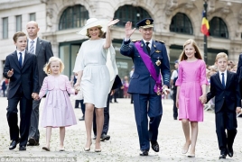 Belgium royal family arrives in Armenia for private visit