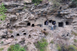 Dozens of ancient rock tombs discovered in China