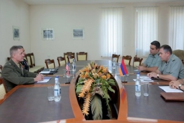 Chief of Armenia General Staff, U.S. Military Attaché talk ties