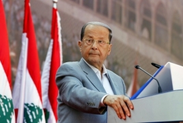 Lebanon's Aoun confirms will arrive in Yerevan for Francophonie summit