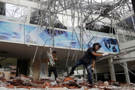 Երկրաշարժից տուժած Ինդոնեզիայում հրաբուխ է ժայթքել