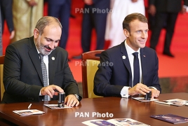 Armenian PM, French President cancel stamp honoring Aznavour