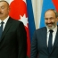 Official: Azeri President, acting Armenian PM converse in Russia