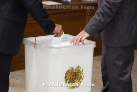 Armenia holding snap parliamentary polls