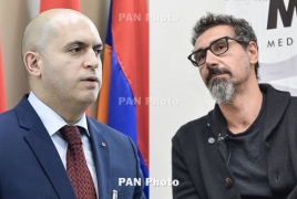 Armenia vote: Serj Tankian, RPA lawmaker trade verbal blows