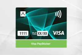 Աննախադեպ առաջարկ Ամերիաբանկից. Անհպում վճարումներ Visa Pay Sticker-ով