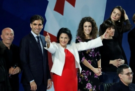 Georgia's first woman President sworn in