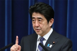 Japan's Abe hails Armenia as a reliable partner