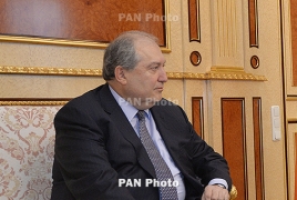 Armenian President meets Ruler of Dubai in UAE