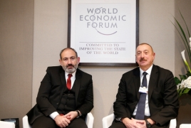 Что обсуждали Пашинян и Алиев в Давосе