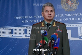 Russian Defense chief thanks Armenia for Syria humanitarian aid