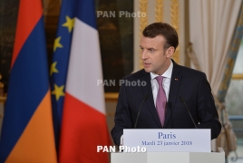 France’s Macron announces Armenia visit