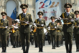Armenian Honor Guard stage impressive performance in Abu Dhabi