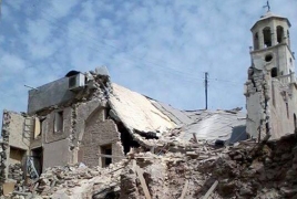 Взорванная армянская церковь в Алеппо откроется после реставрации