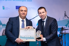ԱԳԲԱ Լիզինգը վերականգնվող էներգետիկայի ոլորտում ներդրումների համար ՎԶԵԲ-ից մրցանակ է ստացել