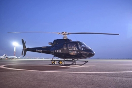 Первый вертолет санавиационной службы Армении прибыл в страну