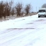 Снег и гололед на дорогах Армении в последний день зимы: Ларс открыт