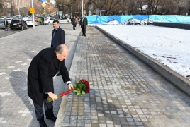 Президент Армении почтил память жертв событий 1 марта 2008 года