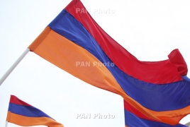 В сирийском Алеппо освятили армянский флаг