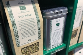 Հայկական օրգանական թեյն արդեն վաճառվում է Գերմանիայում