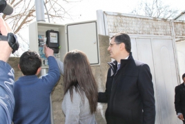 Energy-saving system installed in one more remote Armenian village