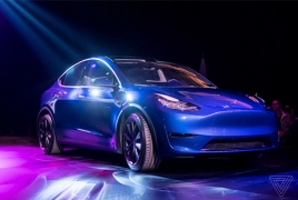 Tesla представила кроссовер Model Y за $39,000