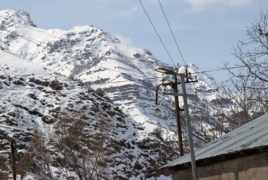 Remote Armenian village gets new street lighting system