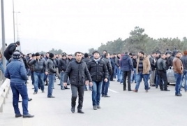 Ադրբեջանում Բաքու-Ղազախ մայրուղին են փորձել արգելափակել