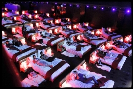 Movie theater with actual beds opens in Switzerland