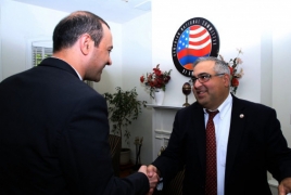 Security Council chief meets Armenian community leaders in DC