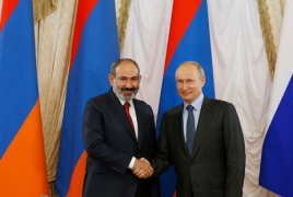 Putin hails Armenia-Russia relations as 