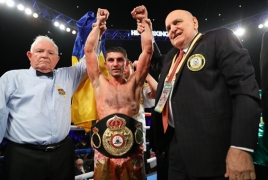 Ukrainian-Armenian Artem Dalakian defends WBA flyweight title