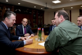 Министр обороны РА и глава штаба сил спецопераций НАТО обсудили вопросы сотрудничества