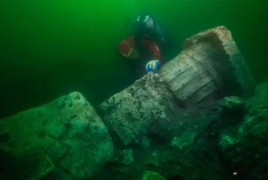 Mysterious destroyed temple discovered underwater in Egypt