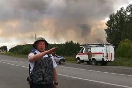 Explosion at Russian military depot sparks massive evacuation