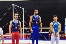 Армянский гимнаст победил на Открытом турнире в Израиле