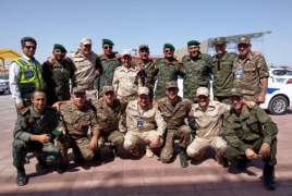 Ռազմական ոստիկաններն Իրանում մասնակցել են «Ճանապարհային պարեկ» մրցույթին