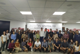 VivaCell-MTS hosts Diaspora volunteers in Yerevan